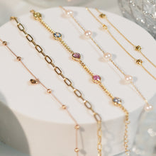 Load image into Gallery viewer, Mini Link Chain Bracelet
