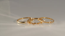 Load image into Gallery viewer, The Trio Diamond Twist Ring