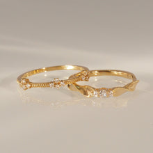 Load image into Gallery viewer, The Diamond Wave Ring