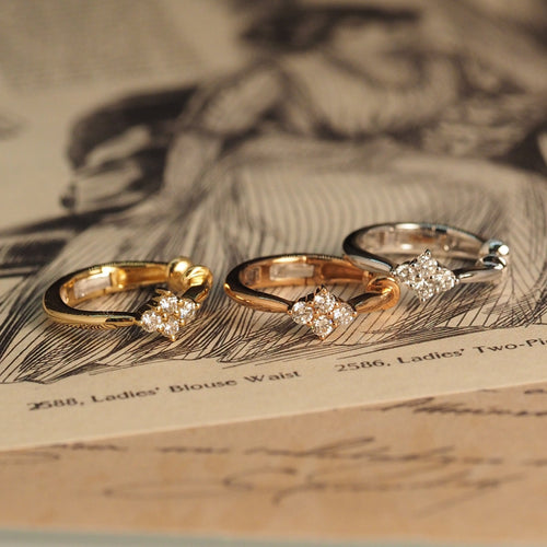 Diamond Diamond Ear Cuff