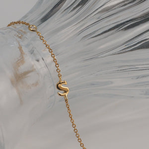 Letter Diamond Bracelet