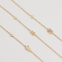 Load image into Gallery viewer, Letter Diamond Bracelet