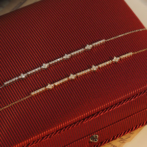The Diamond Clover Bracelet