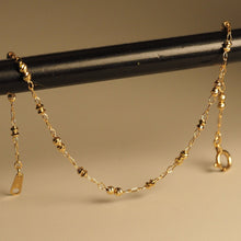 Load image into Gallery viewer, Metallic Meteorite and Abacus Bracelet