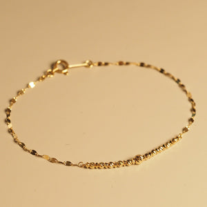 The Metallic Meteorite Chain Bracelet