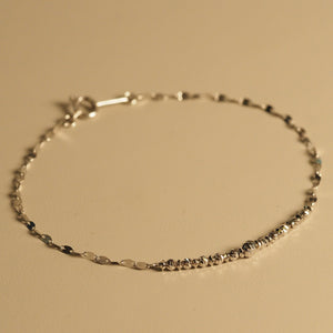 The Metallic Meteorite Chain Bracelet