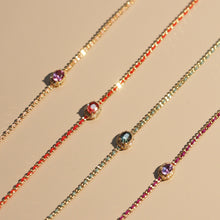 Load image into Gallery viewer, Gemstone Beam Bracelet