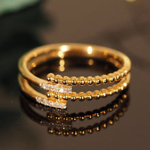 Load image into Gallery viewer, Diamond Tweed Ring