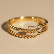 Load image into Gallery viewer, Diamond Tweed Ring
