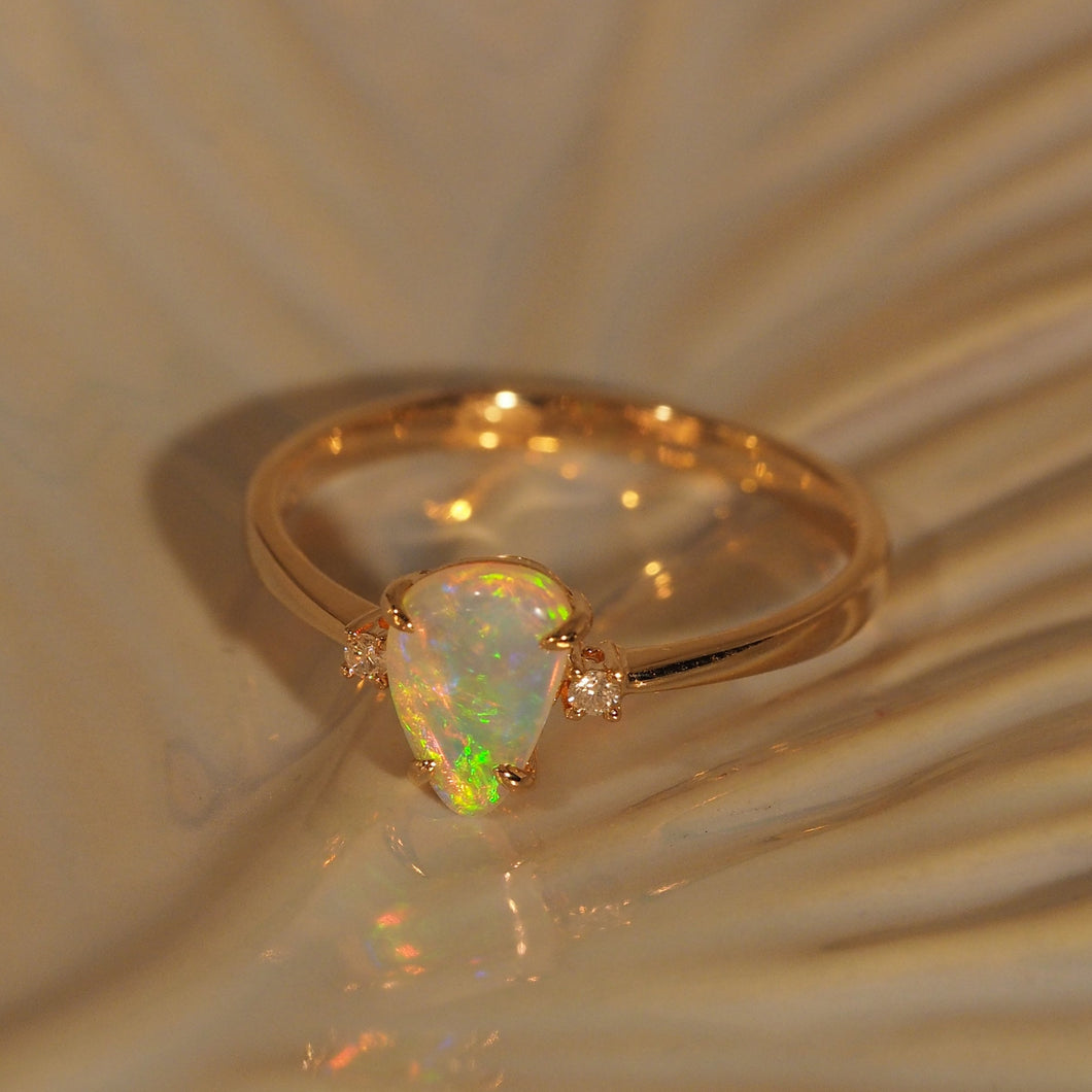 Opal Ring Irregular