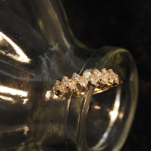 Diamond Puzzle Ear Cuff