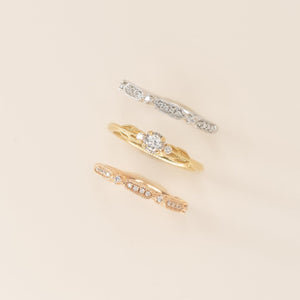 Diamond Foliage Ring