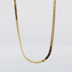 Flat Snakebone Necklace