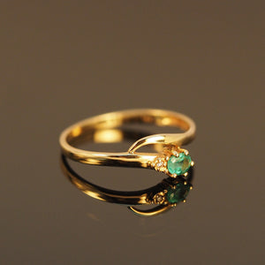The Emerald Lock Ring