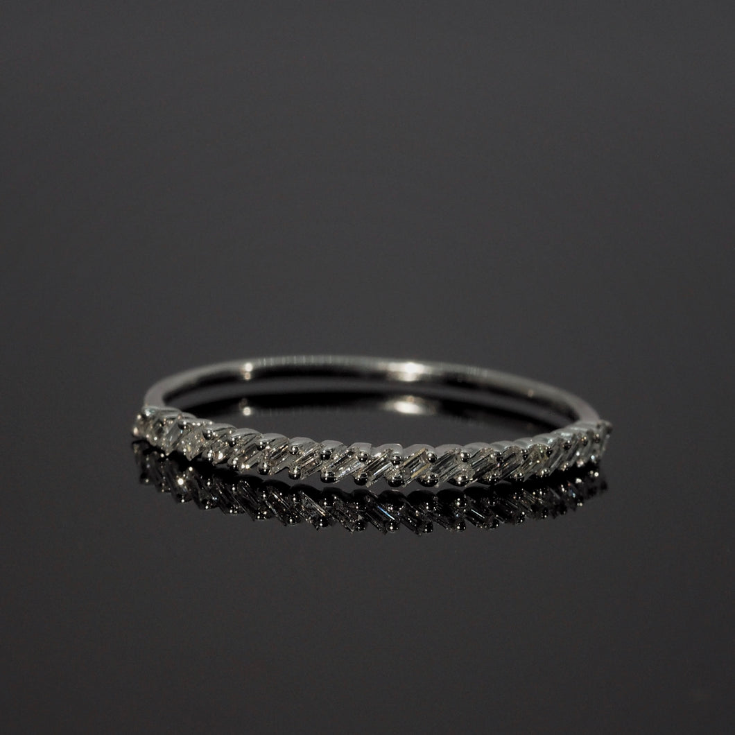 The Diamond Baguette Band Ring