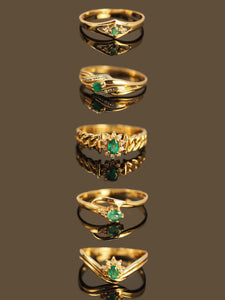 The Emerald Lock Ring