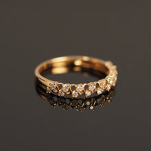 Load image into Gallery viewer, Tidal Wave Diamond Ring