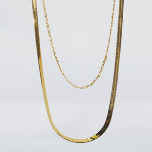 Flat Snakebone Necklace