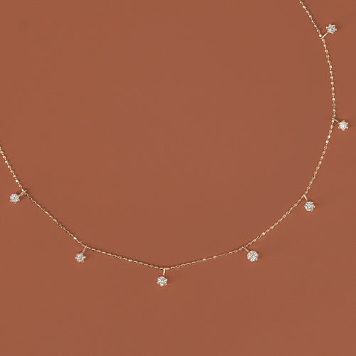 The Diamond Charm Necklace