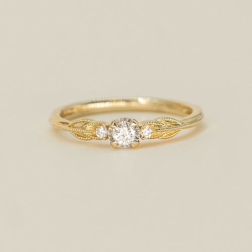 Diamond Foliage Ring