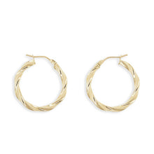 Load image into Gallery viewer, Golden Rope Earrings (M)