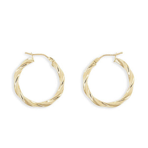 Golden Rope Earrings (M)
